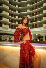 Load image into Gallery viewer, Fire Heart Bollywood Set