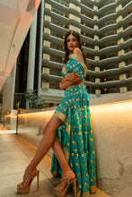 Load image into Gallery viewer, Turquoise Lotus Bollywood Set