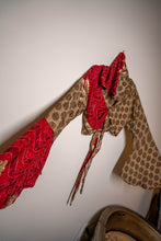 Load image into Gallery viewer, Earth Rose Hoodie Wrap Top