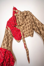 Load image into Gallery viewer, Earth Rose Hoodie Wrap Top