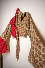 Load image into Gallery viewer, Earth Rose Hoodie Wrap Top