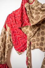 Load image into Gallery viewer, Earth Rose Hoodie Wrap Top
