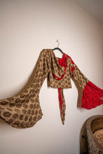 Load image into Gallery viewer, Earth Rose Hoodie Wrap Top