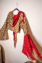 Load image into Gallery viewer, Earth Rose Hoodie Wrap Top