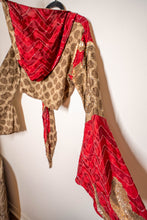 Load image into Gallery viewer, Earth Rose Hoodie Wrap Top