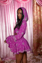 Load image into Gallery viewer, Violet Diamonds Mini Skirt Set