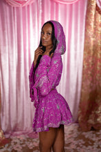 Load image into Gallery viewer, Violet Diamonds Mini Skirt Set