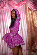 Load image into Gallery viewer, Violet Diamonds Mini Skirt Set