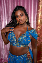 Load image into Gallery viewer, Bandhani Royalty Jasmine Set