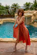 Load image into Gallery viewer, Golden Peach Magic Dress