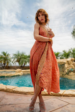 Load image into Gallery viewer, Golden Peach Magic Dress