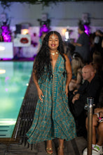 Load image into Gallery viewer, Bohemian Turquoise Magic Dress