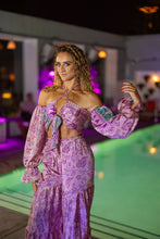 Load image into Gallery viewer, Pastel Bloom Sharara Pants Set