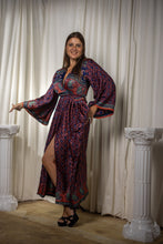 Load image into Gallery viewer, Bohemian Peacock Anarkali Dress