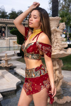 Load image into Gallery viewer, Midnight maroon fairy set