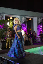 Load image into Gallery viewer, Purple Kaleidoscope Bollywood Set