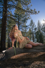 Load image into Gallery viewer, Elven fairy princess Lotus Mini Skirt Set