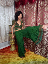 Load image into Gallery viewer, emerald energy sharara pants