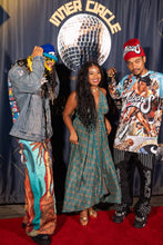 Load image into Gallery viewer, Bohemian Turquoise Magic Dress