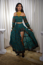 Load image into Gallery viewer, Bohemian Turquoise Bollywood Set