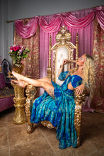 Load image into Gallery viewer, Tie Dye Ocean Bollywood Set