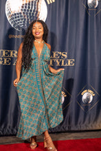 Load image into Gallery viewer, Bohemian Turquoise Magic Dress
