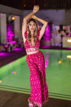 Load image into Gallery viewer, Amber Rose Sharara Pants Set
