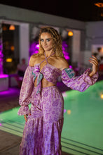 Load image into Gallery viewer, Pastel Bloom Sharara Pants Set