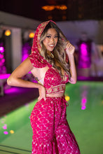 Load image into Gallery viewer, Amber Rose Sharara Pants Set