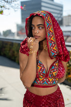 Load image into Gallery viewer, Royal Bandhani Bollywood Set