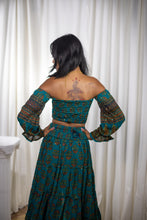 Load image into Gallery viewer, Bohemian Turquoise Bollywood Set
