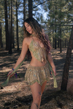 Load image into Gallery viewer, Elven fairy princess Lotus Mini Skirt Set