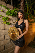 Load image into Gallery viewer, Midnight Mami Ruffle Skirt Set