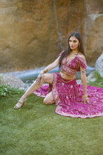 Load image into Gallery viewer, Violet Bohemia Bollywood Set