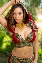 Load image into Gallery viewer, Midnight maroon fairy set