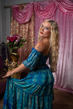 Load image into Gallery viewer, Tie Dye Ocean Bollywood Set