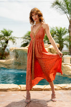 Load image into Gallery viewer, Golden Peach Magic Dress