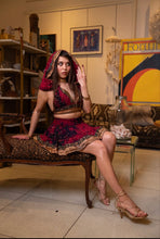 Load image into Gallery viewer, Love Potion Micro Mini Skirt Set