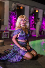 Load image into Gallery viewer, Purple Kaleidoscope Bollywood Set