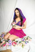 Load image into Gallery viewer, Love portal micro Mini Skirt set