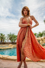 Load image into Gallery viewer, Golden Peach Magic Dress