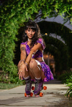 Load image into Gallery viewer, Lilac lover Mini Skirt Set