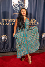 Load image into Gallery viewer, Bohemian Turquoise Magic Dress