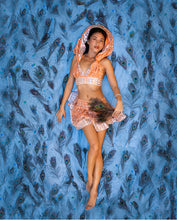 Load image into Gallery viewer, Diamond peaches mini skirt set