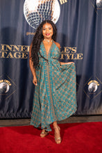 Load image into Gallery viewer, Bohemian Turquoise Magic Dress