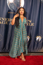 Load image into Gallery viewer, Bohemian Turquoise Magic Dress