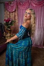 Load image into Gallery viewer, Tie Dye Ocean Bollywood Set