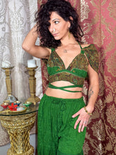 Load image into Gallery viewer, emerald energy sharara pants