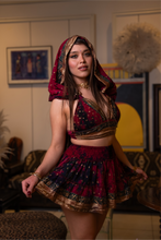 Load image into Gallery viewer, Love Potion Micro Mini Skirt Set