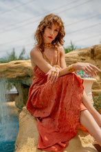 Load image into Gallery viewer, Golden Peach Magic Dress